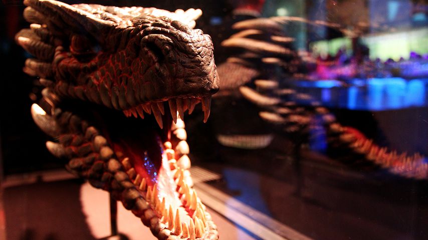 Drachen-Modell auf einer GoT-Ausstellung in Sydney