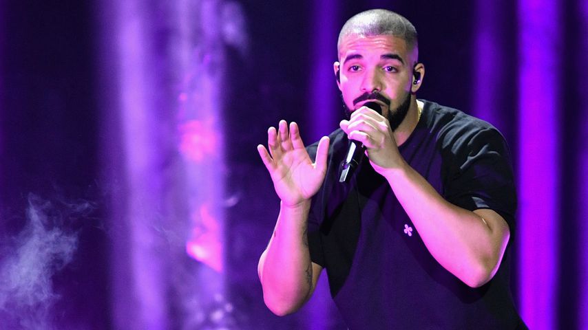 Rapper Drake auf der Bühne