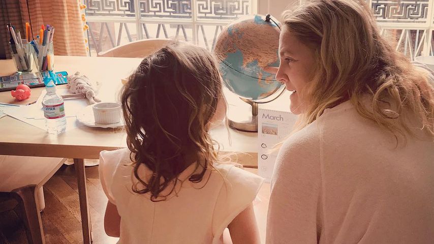 Drew Barrymore und ihre Tochter Olive