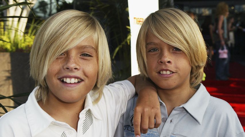 Dylan und Cole Sprouse bei einer Disney-Premiere