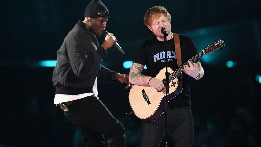 Ed Sheeran 2017 auf den BRIT Awards