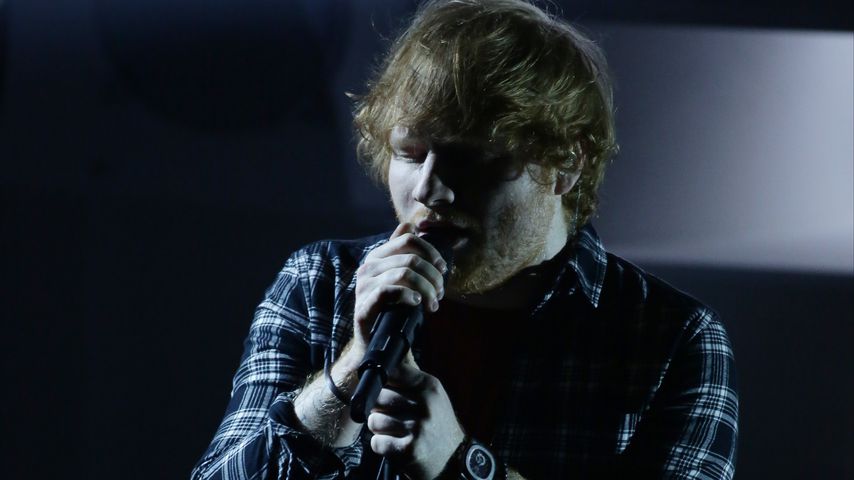 Ed Sheeran beim "X Factor"-Finale 2015 in London