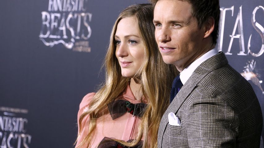 Eddie Redmayne und Hannah Bagshawe bei der Premiere von "Phantastische Tierwesen"