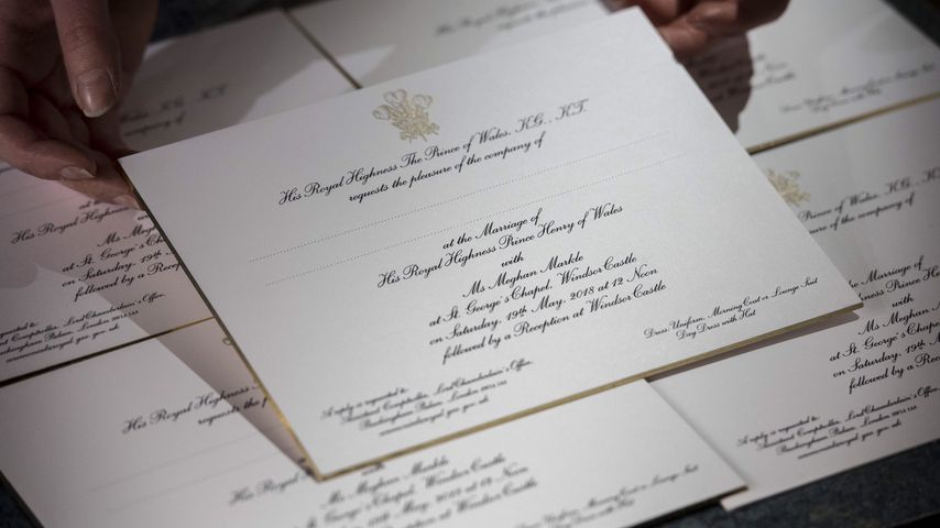 Einladung von Prinz Harry und Meghan Markle