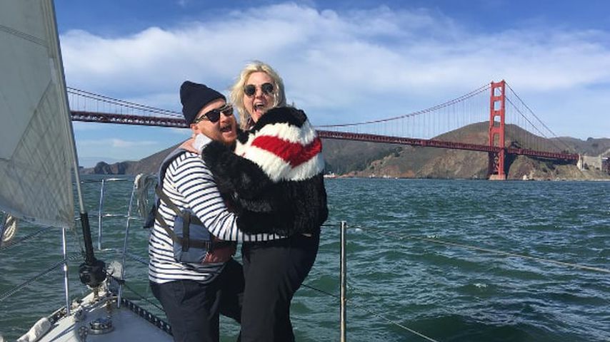 US-Sängerin Elle King mit ihrem damaligen Freund, Februar 2016