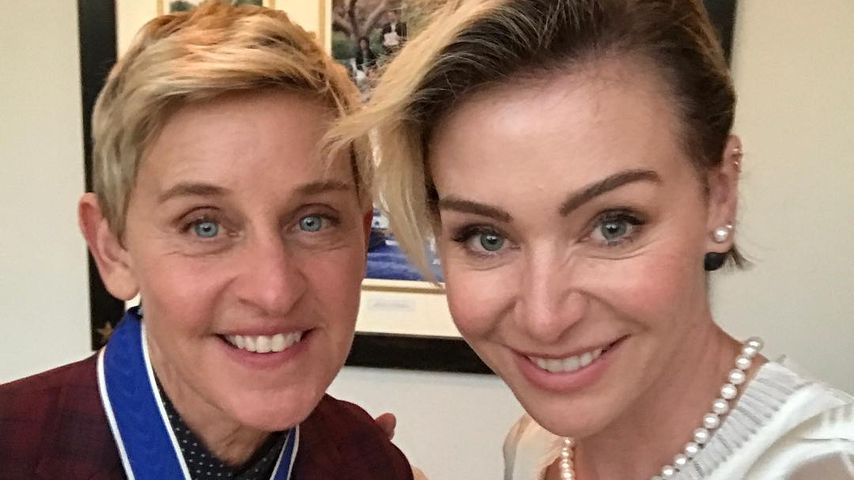 Ellen DeGeneres während der Verleihung der "Freiheitsmedaille des Präsidenten" 2016