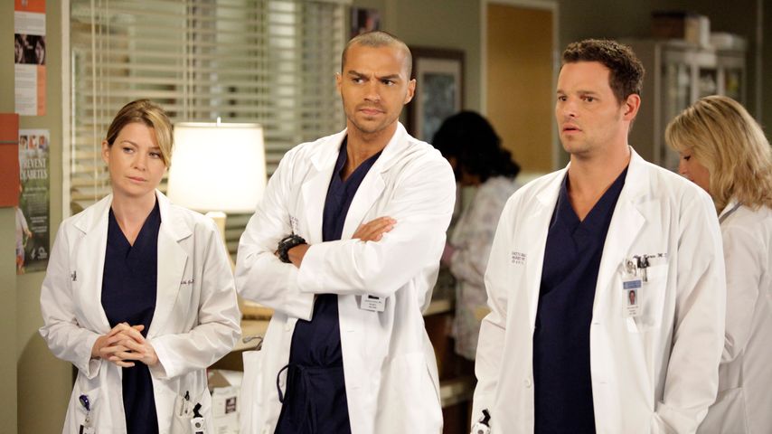 Ellen Pompeo, Jesse Williams und Justin Chambers bei Grey's Anatomy