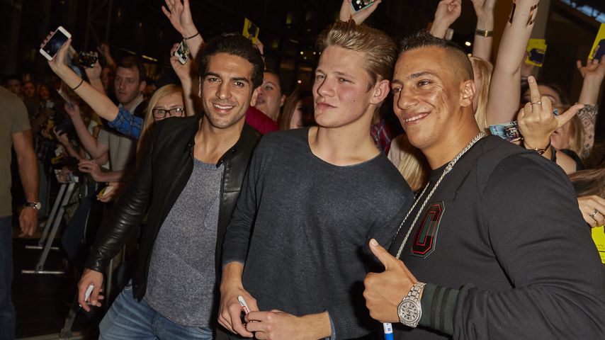 Farid Bang, Elyas M'Barek und Max von der Groeben