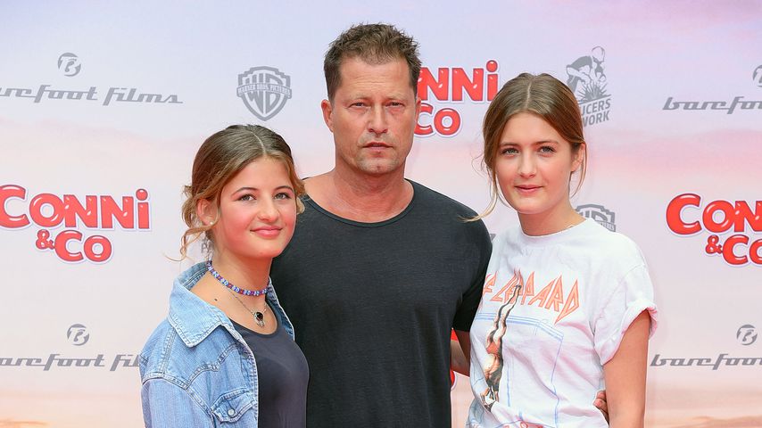 Emma Schweiger, Til und Lilli bei der Premiere von "Conni & Co"