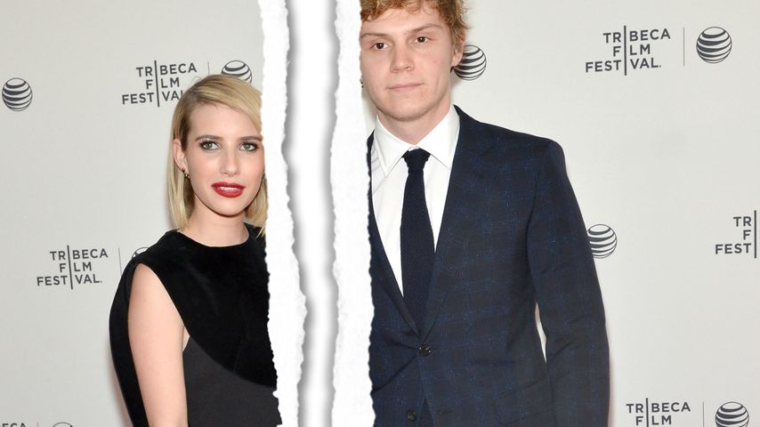 Emma Roberts und Evan Peters