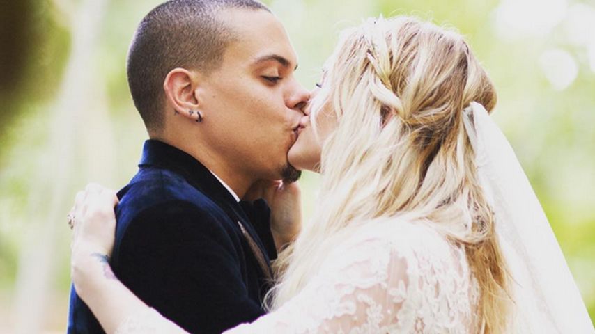 Ashlee Simpson und Evan Ross