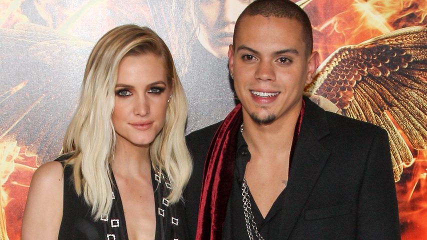 Evan Ross und Ashley Simpson