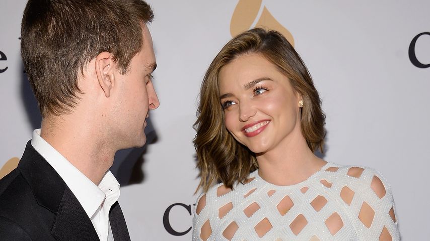 Evan Spiegel und Miranda Kerr bei einem Event im Februar 2016