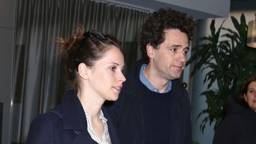 Felicity Jones und Charles Guard in New York