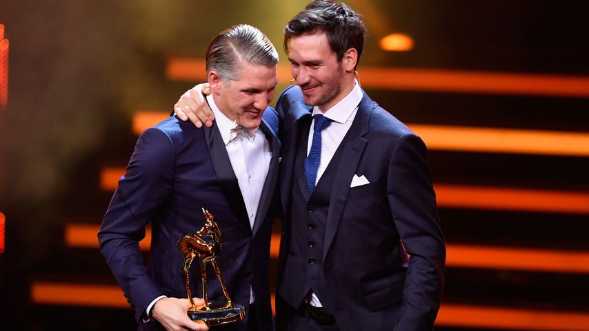 Bastian Schweinsteiger und Felix Neureuther beim Bambi 2016
