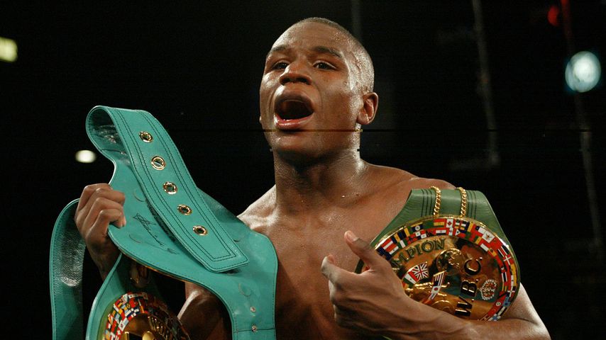 Floyd Mayweather Jr. beim Kampf gegen Jose Luis Castillo
