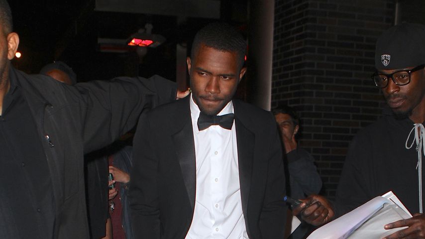 Frank Ocean erreicht die After-Show-Party der MET-Gala im Mai 2016 in New York.