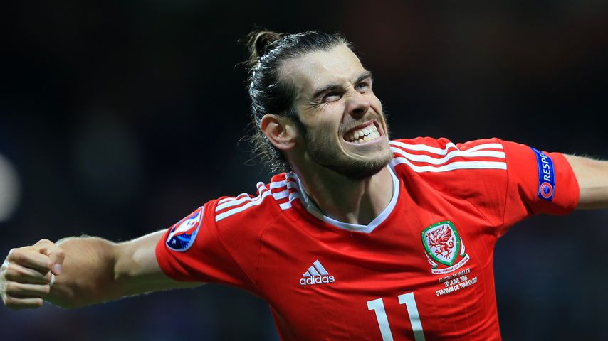 Gareth Bale beim Spiel Wales gegen Russland EM 2016