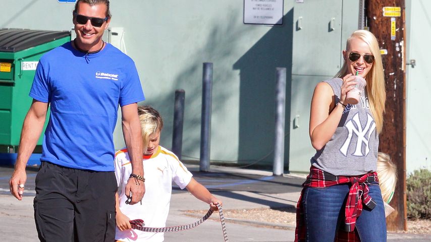 Gavin Rossdale mit Nanny Mindy Mann