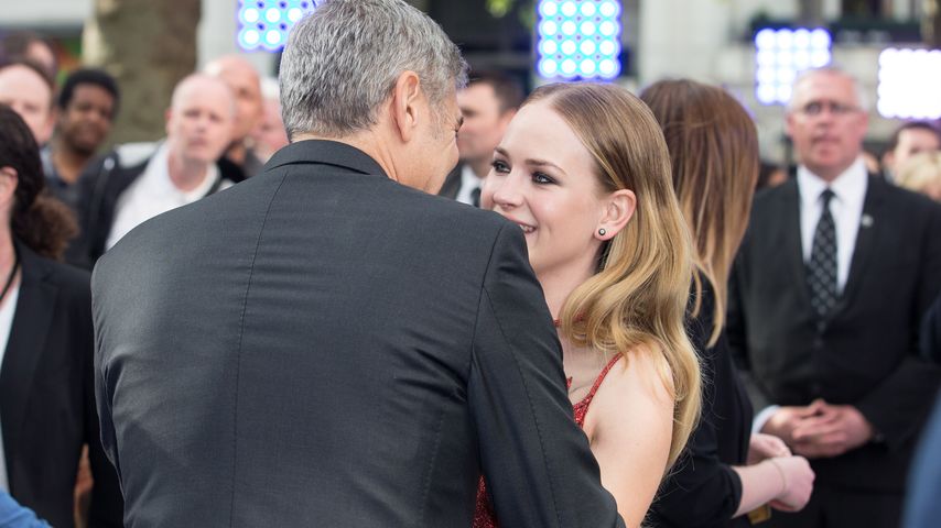 George Clooney und Britt Robertson