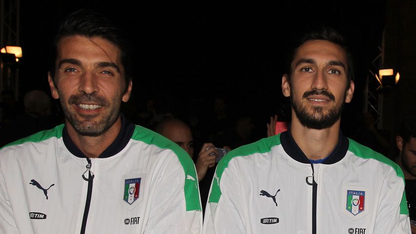Gianluigi Buffon und Davide Astori