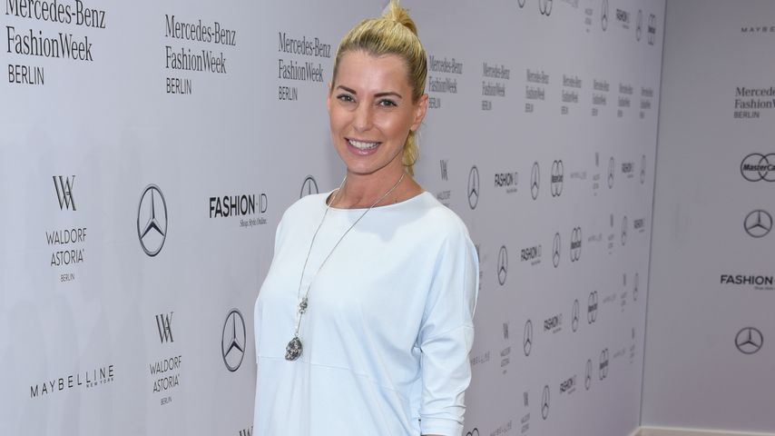 Giulia Siegel bei der Fashion Week in Berlin