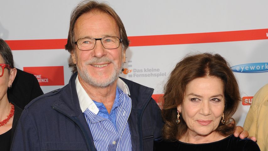 Götz George und Hannelore Elsner bei der Premiere von die Besondere Schwere der Schuld in Köln 2014