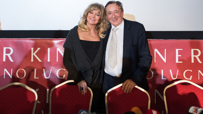 Goldie Hawn und Richard Lugner im Vorfeld des "Wiener Opernballs" 2017