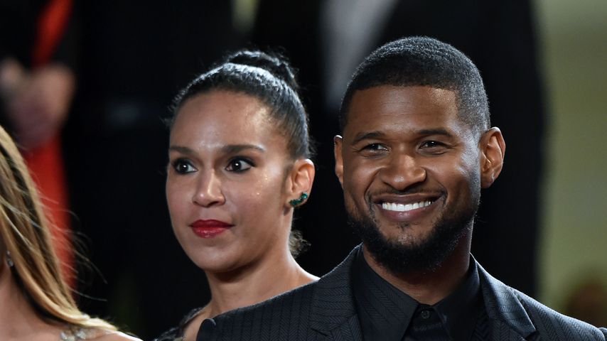 Grace Miguel und Usher in Cannes