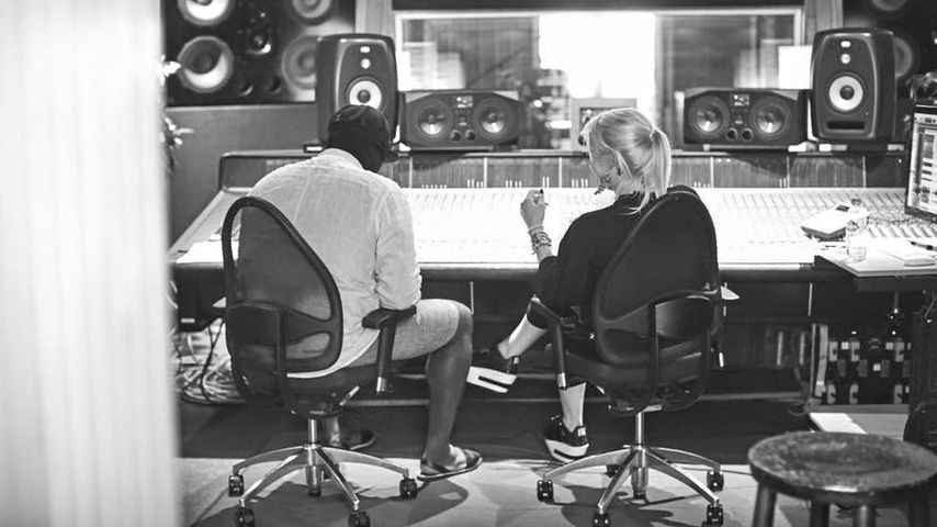Gregory Porter und Sarah Connor zusammen im Studio