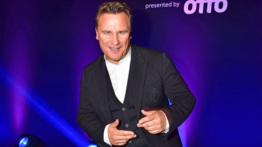 Guido Maria Kretschmer auf der "Mercedes Benz Fashion Week" in Berlin