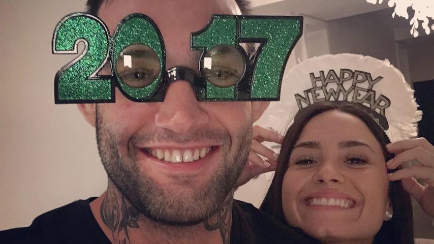 Guilherme Vasconcelos und Demi Lovato 2017
