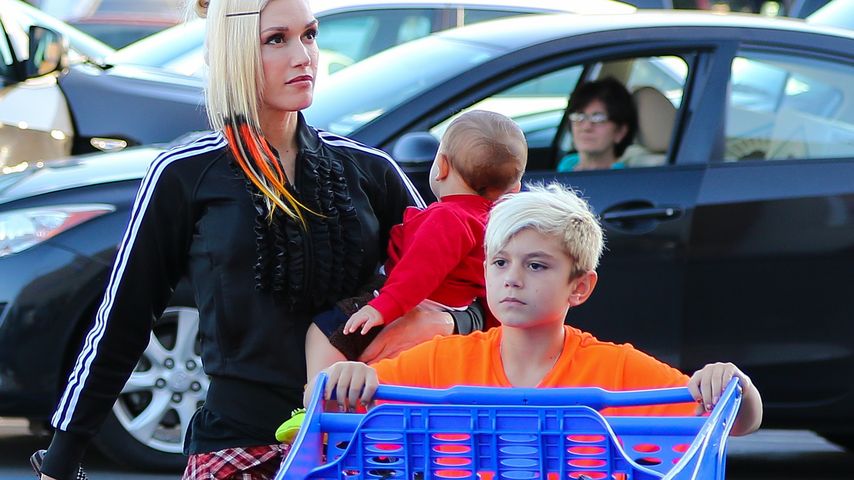 Gwen Stefani, Apollo Bowie Flynn Rossdale, Zuma Rossdale und Kingston Rossdale