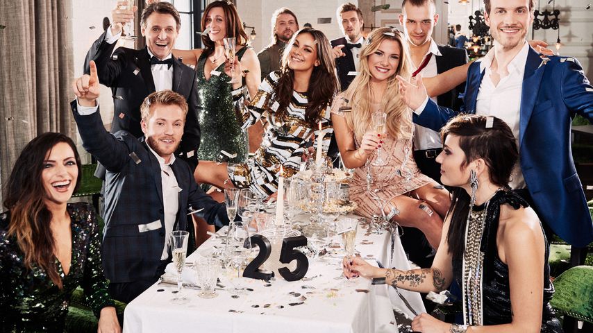 GZSZ-Cast zum 25-jährigen Jubiläum der Serie