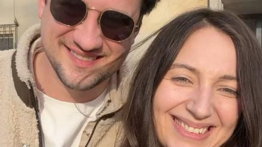 Hannah Kerschbaumer und ihr Ehemann Chris, März 2025