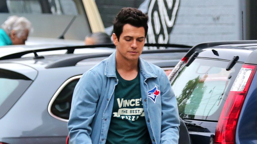 Hayden Christensen am Set von "Little Italy" in Toronto