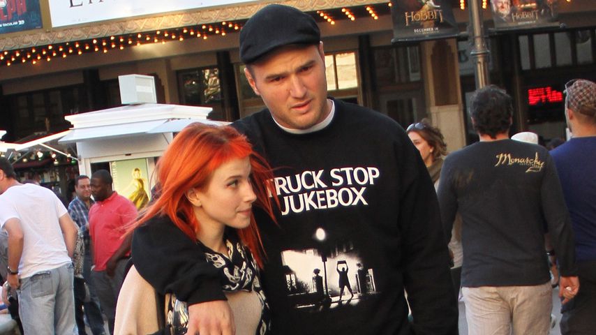 Hayley Williams und Chad Gilbert 2012 in Hollywood