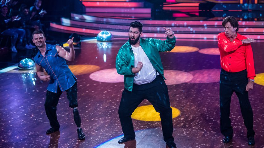Heinrich Popow, Faisal Kawusi und Jörg Draeger bei "Let's Dance"