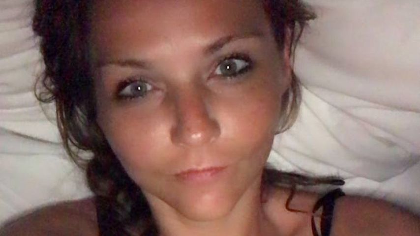 Helena Fürst im Bett