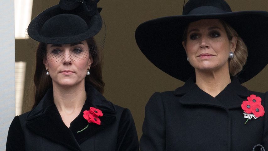 Herzogin Kate und Königin Maxima