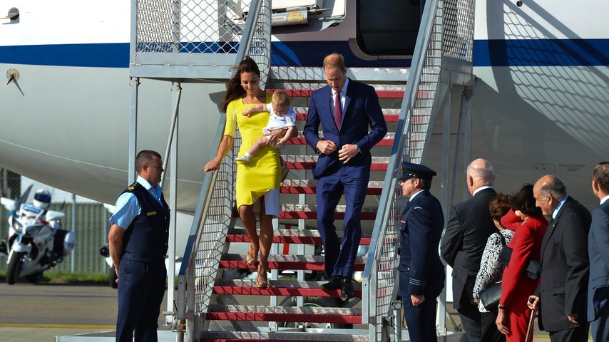 Herzogin Kate, Prinz William und Prinz George