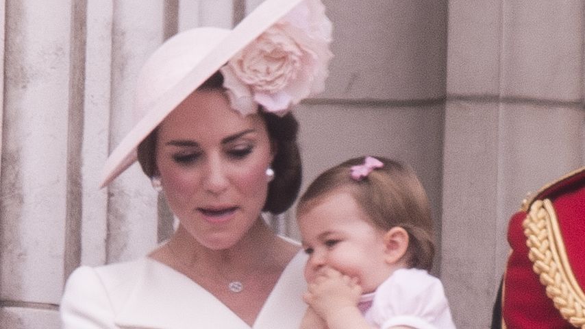 Herzogin Kate, Prinz George und Prinzessin Charlotte bei der "Trooping The Colour"-Parade