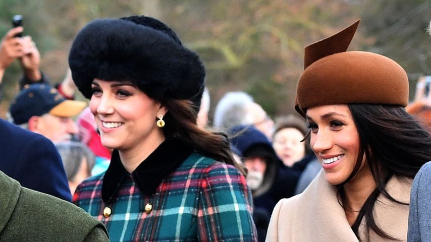 Herzogin Kate und Meghan Markle, Weihnachten 2017