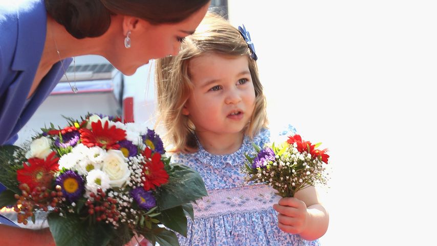 Herzogin Kate und Prinzessin Charlotte in Berlin