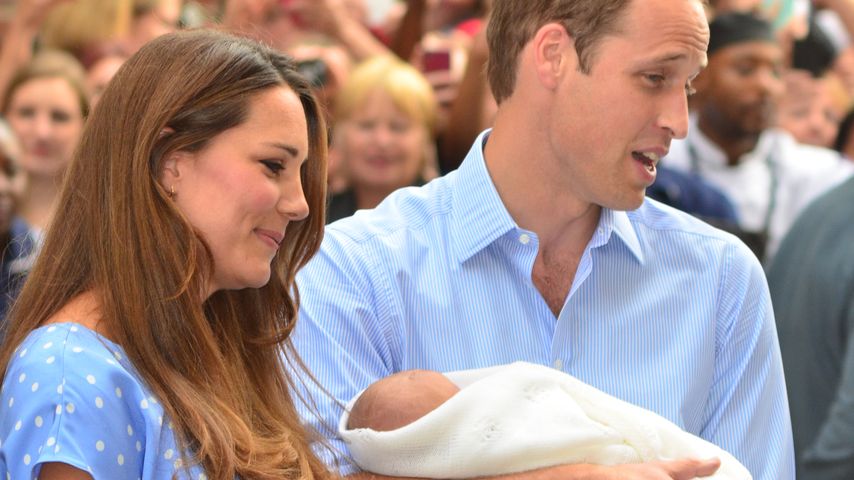 Herzogin Kate, Prinz William und Prinz George