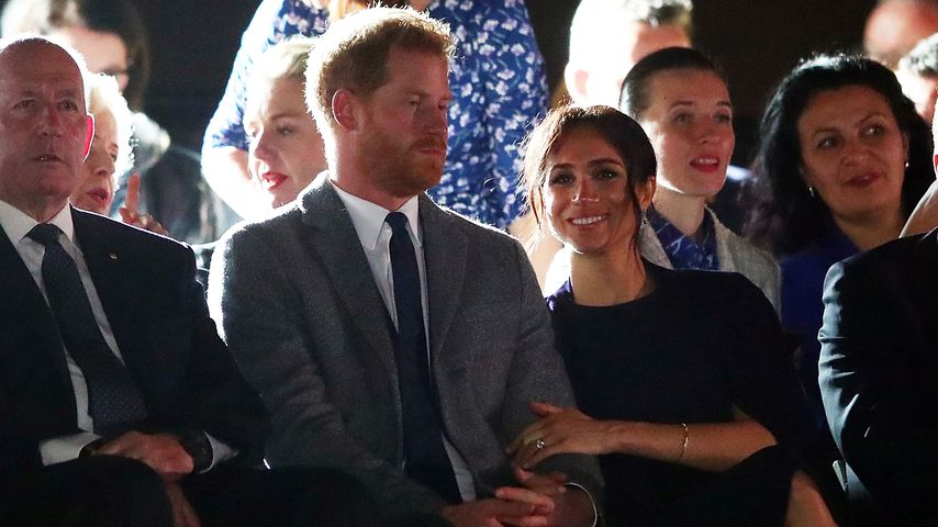 Kletten-Alarm: Bei Harry wird Meghan zum Klammeräffchen
