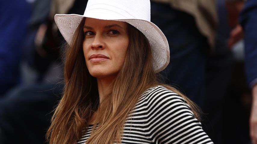 Hilary Swank bei den French Opens in Paris