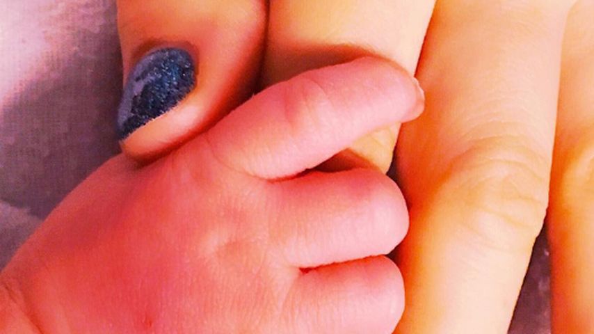 Holly Madison mit ihrem Baby im August 2016