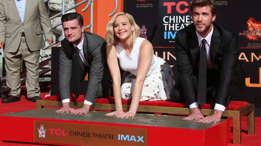 Liam Hemsworth, Hunger Games, Jennifer Lawrence und Josh Hutcherson