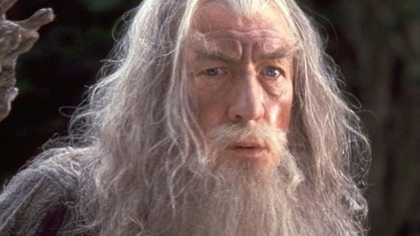 Ian McKellen als Gandalf der Graue